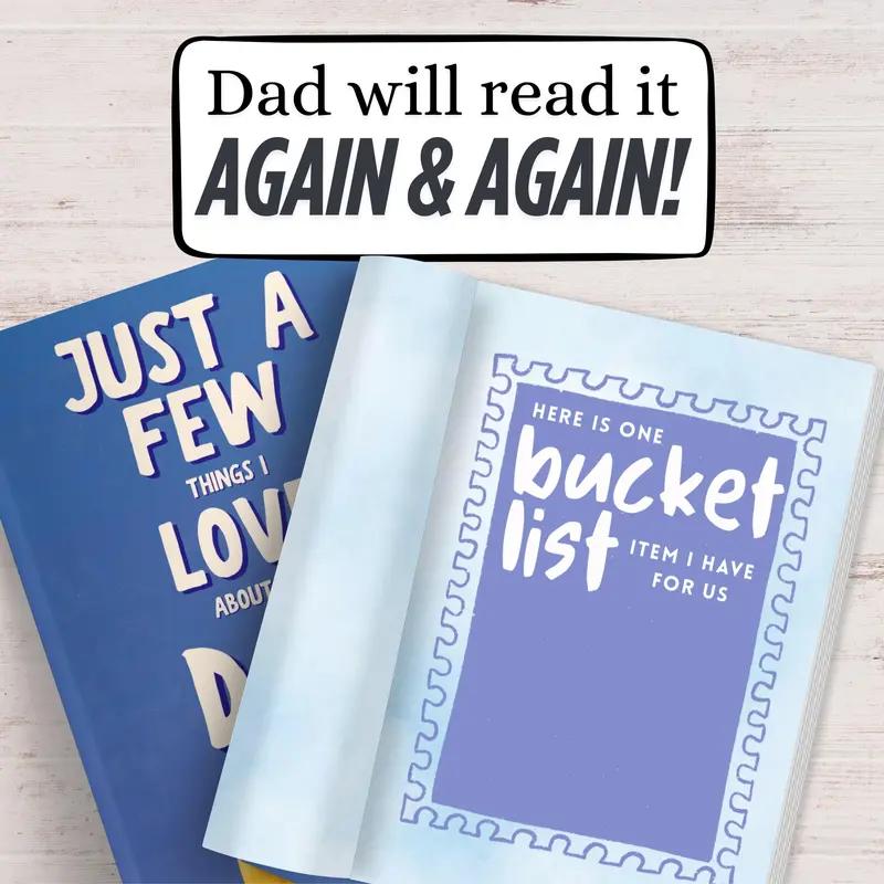 Custom Dad Gift Book: Create a Personalized Fill-in-the-Blank Keepsake Journal