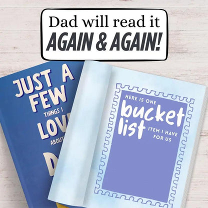 Custom Dad Gift Book: Create a Personalized Fill-in-the-Blank Keepsake Journal