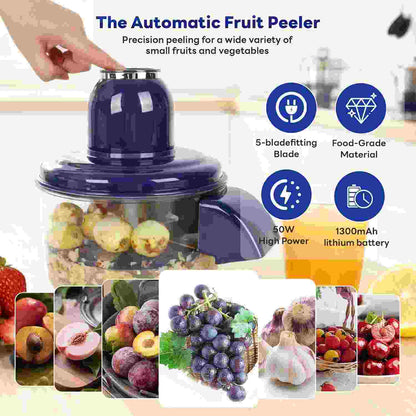 Effortless Hands-Free Automatic Small Fruit Peeler Machine