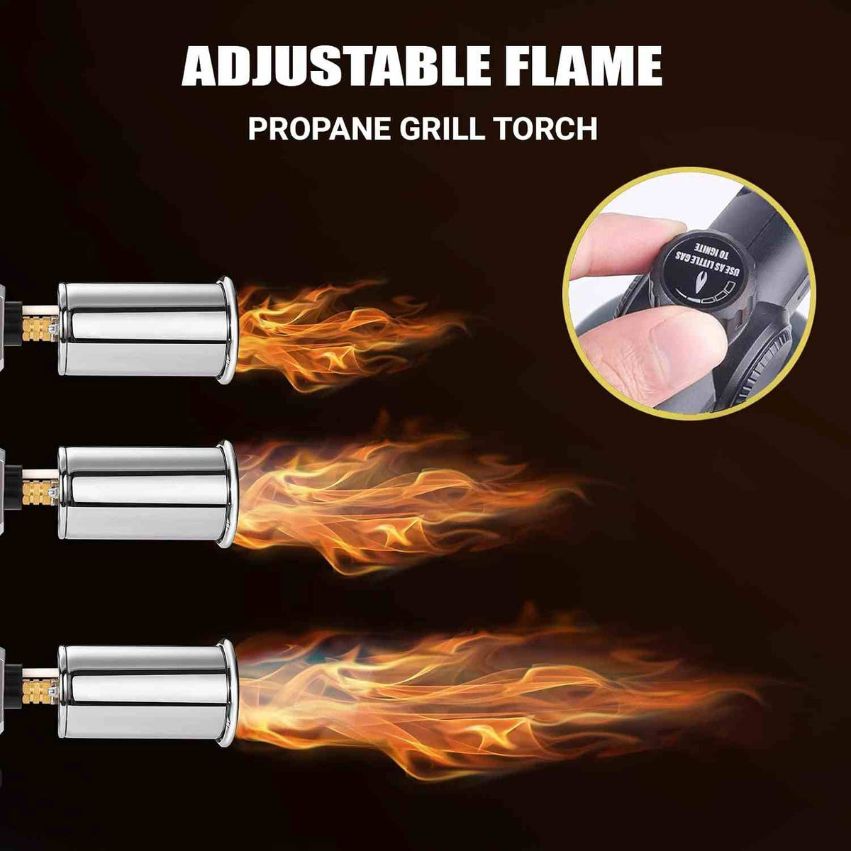 Ultra-Powerful Propane Torch Gun for Weed Burning & Outdoor Cooking