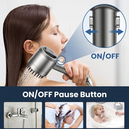 Spa-Quality Shower Experience at Home: High-Pressure & Ultra-Filtered