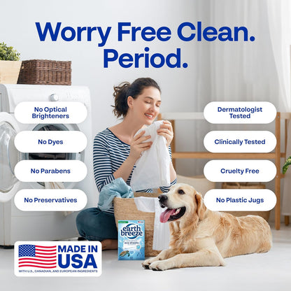 Eco-Friendly Laundry Sheets: Powerful Clean, Zero Waste.