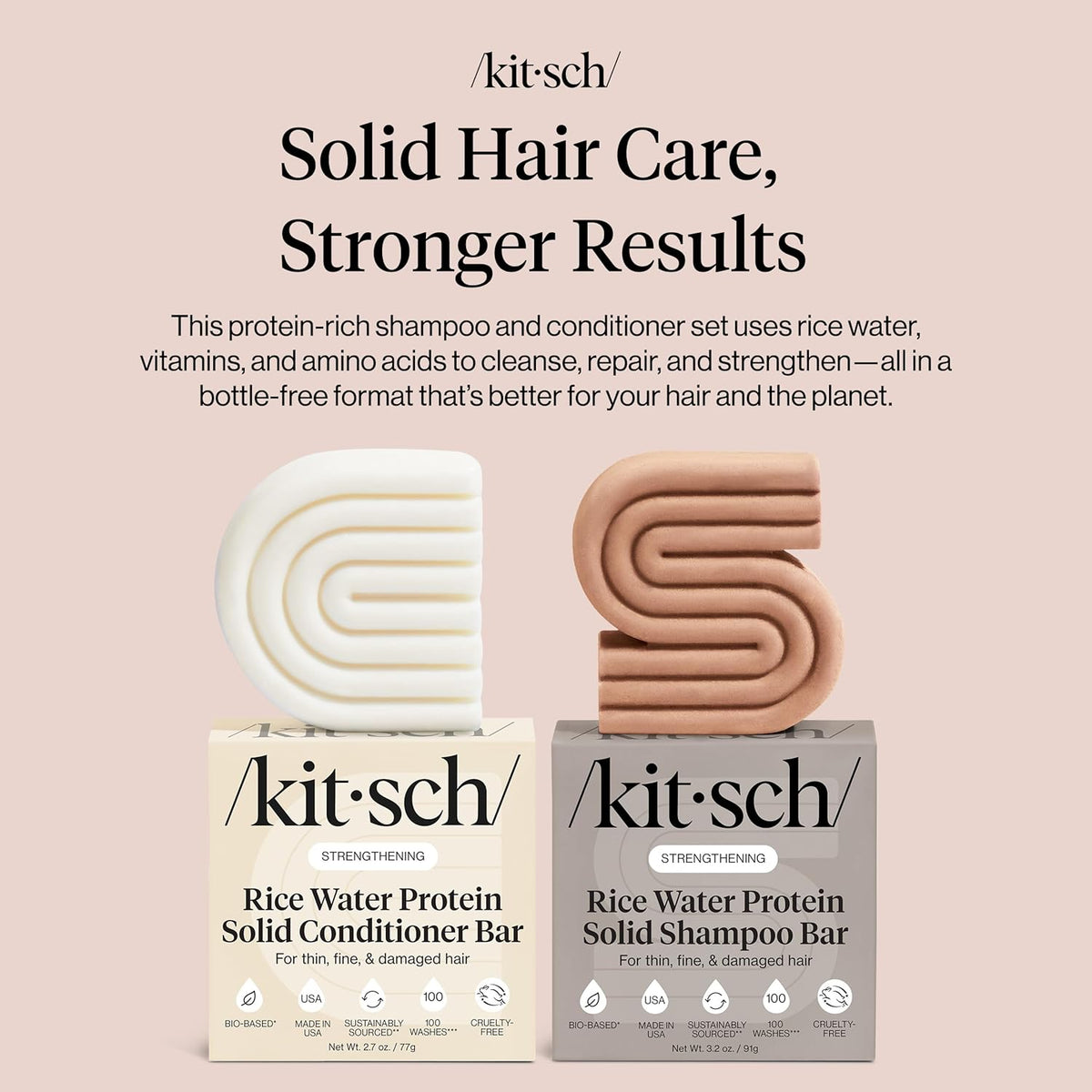Rice Water Shampoo Bars For Stronger, Healthier Hair