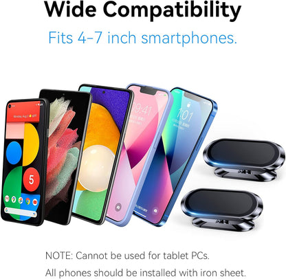 Ultra-Strong N52 Magnetic Alloy Car Phone Mount with 360° Rotation