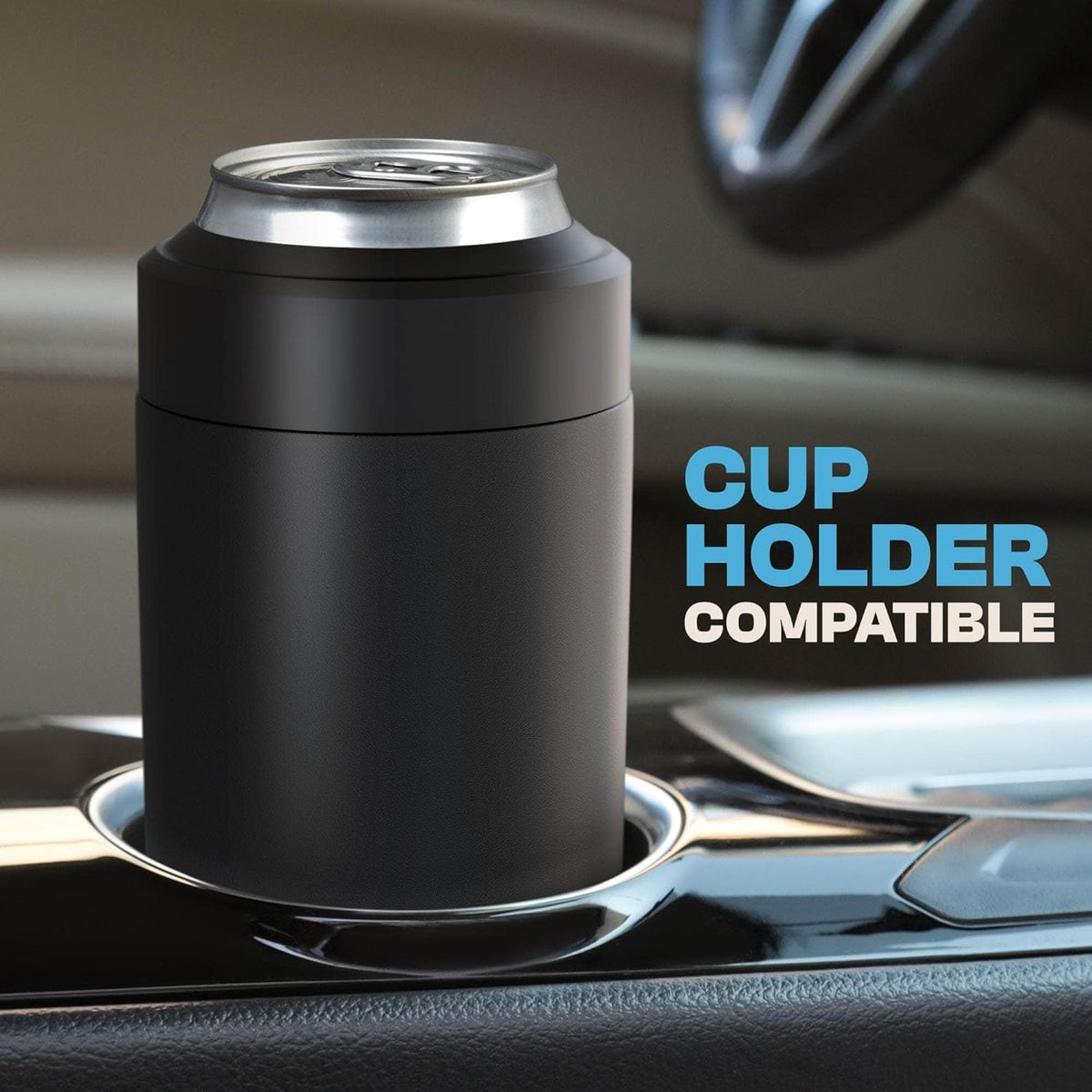 One Cooler for Every Drink: Cans, Slims, & Bottles.