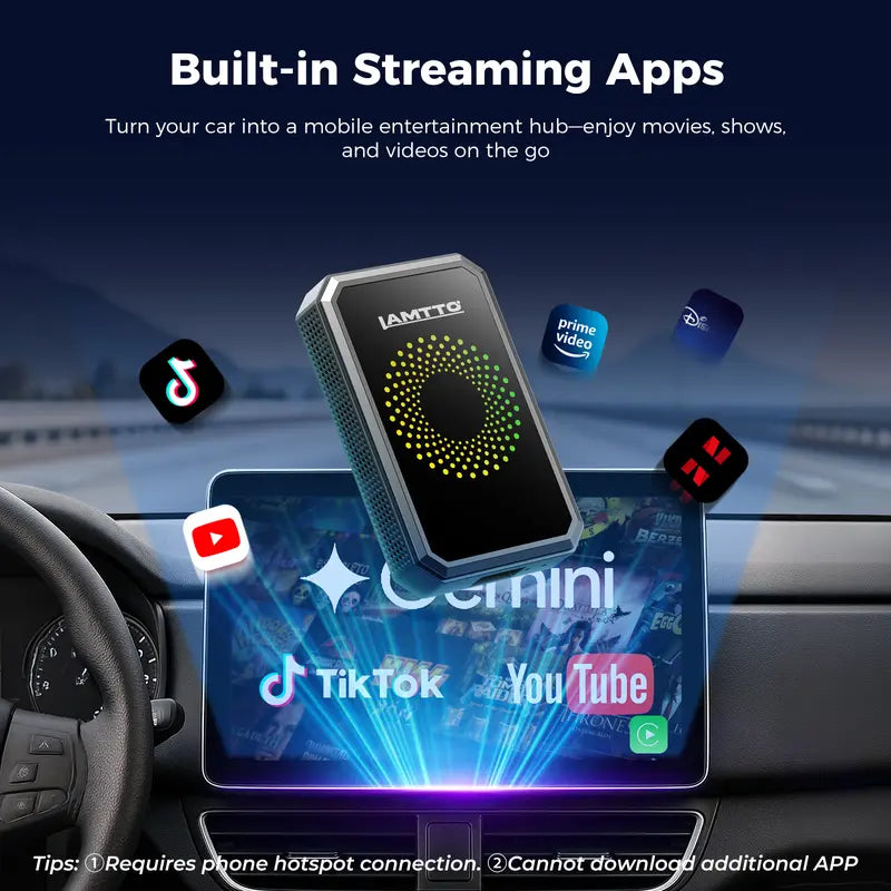 Cut the Cords, Unlock Unlimited In-Car HD Streaming