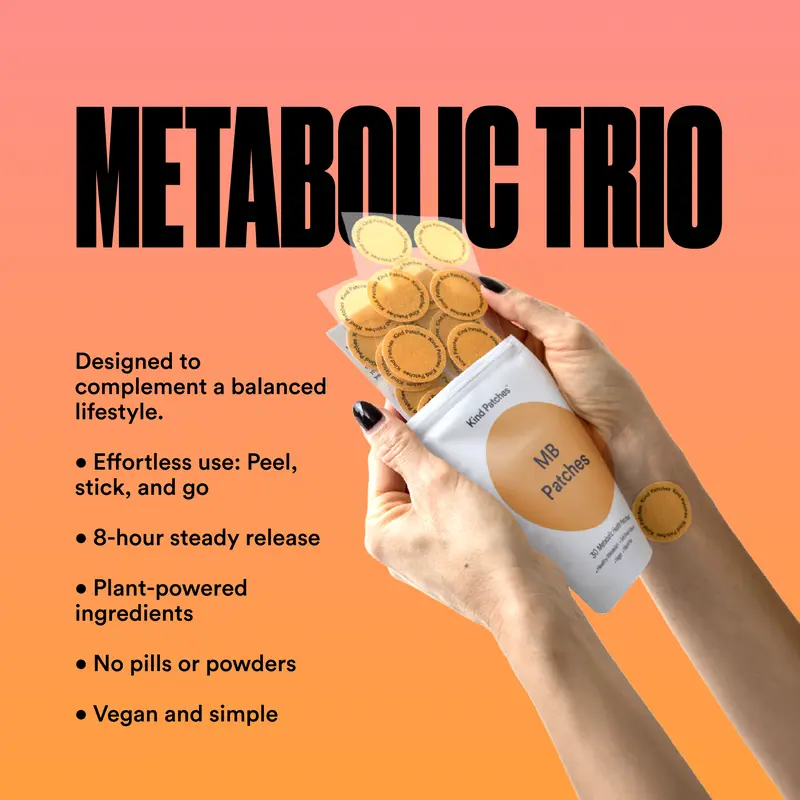 Daily Berberine Patches For Metabolic Balance & Clean Energy
