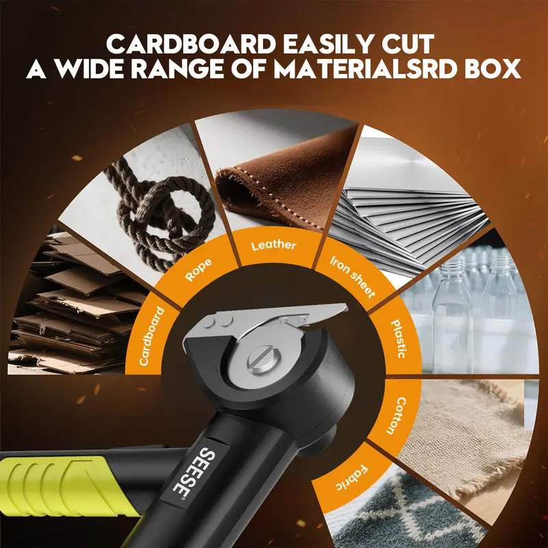 Cordless Electric Scissors for Fast Box & Material Cutting