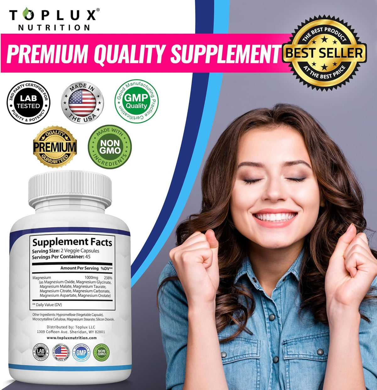 Unlock Total Body Wellness with 8-in-1 Advanced Magnesium Complex