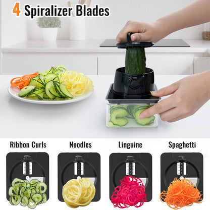 Upgraded version - 15 Blade All-in-1 Master Your Kitchen Prep in Seconds