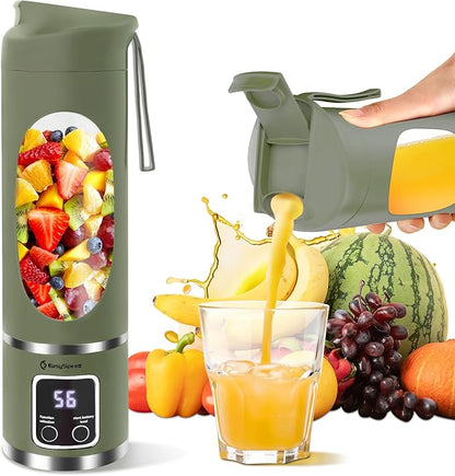Fresh Smoothies Anywhere: Ultra-Powerful Portable Blender