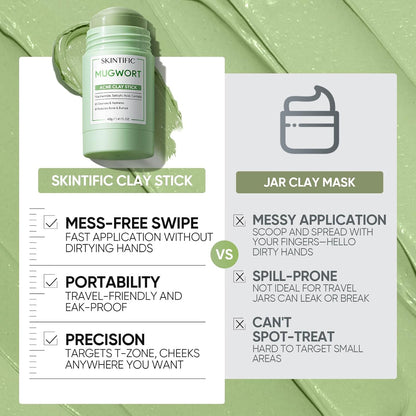 Hydrating Pore Care with Alaska Volcano Clay Stick
