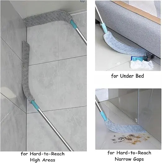 Ultra-Flexible Gap Duster with Extendable Pole