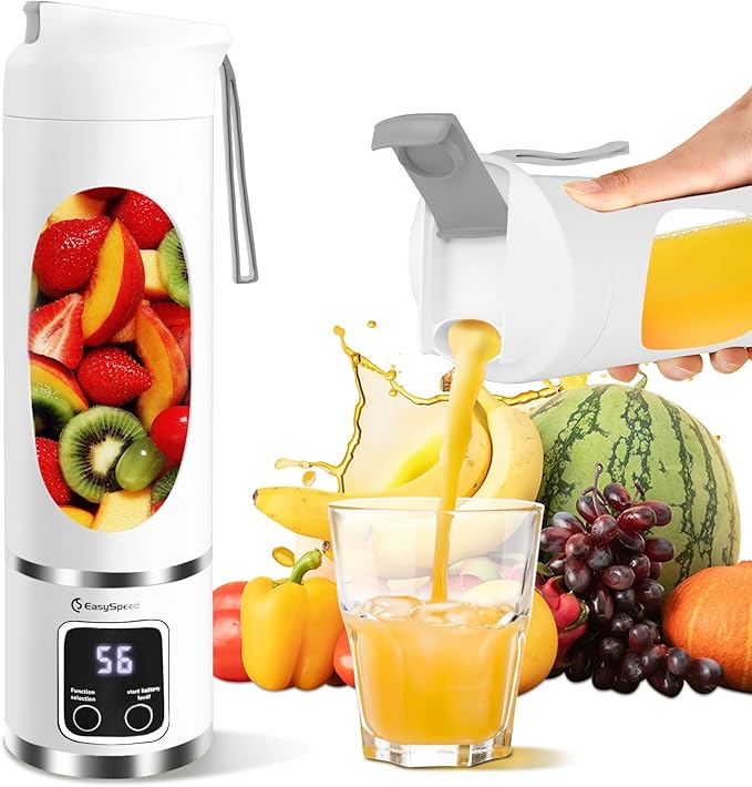 Fresh Smoothies Anywhere: Ultra-Powerful Portable Blender