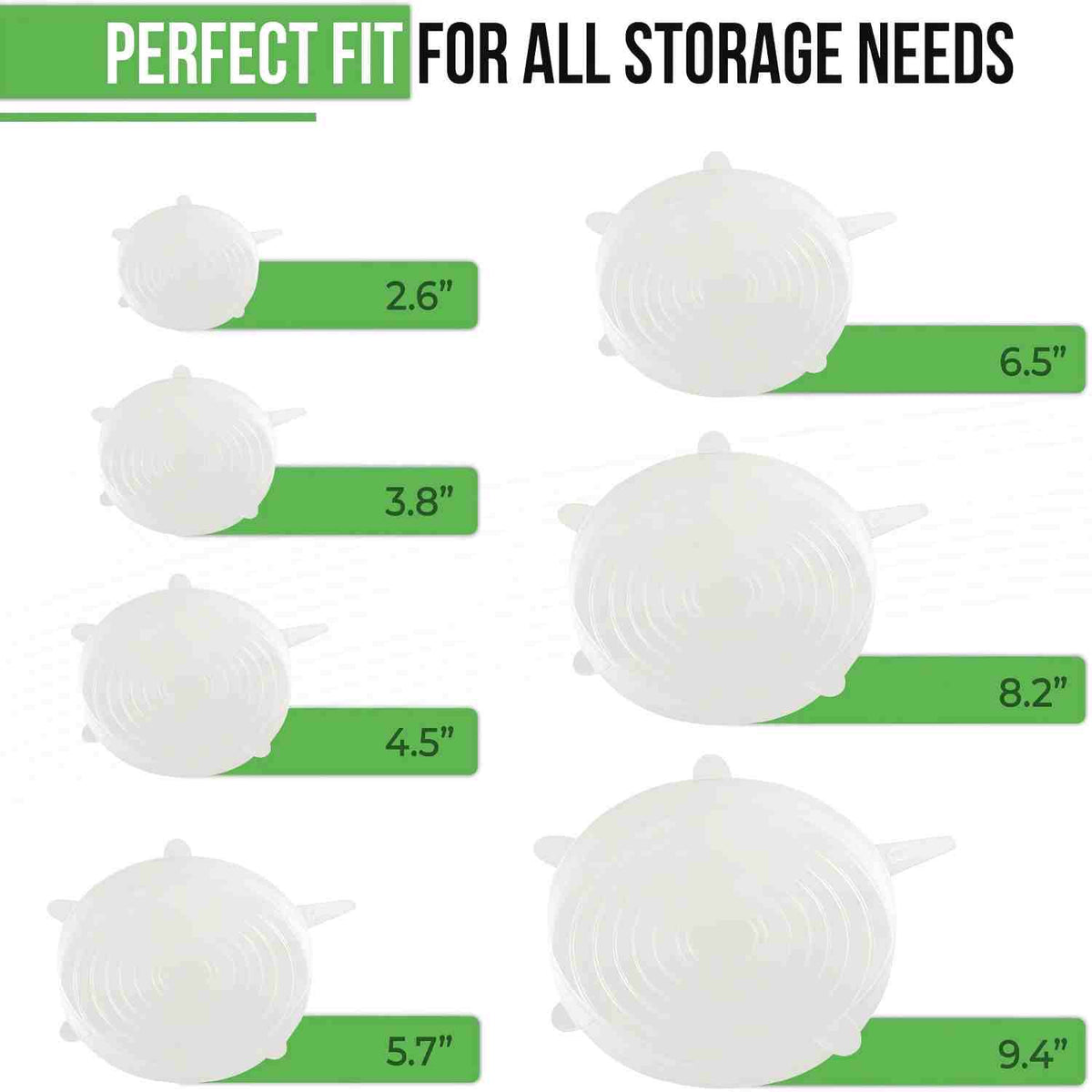 ONE LID FITS ALMOST EVERYTHING