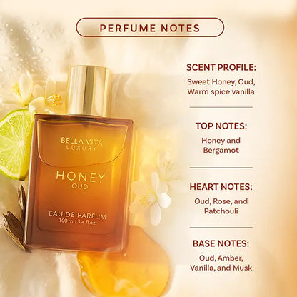 Rich Honey & Oud Luxury Perfume