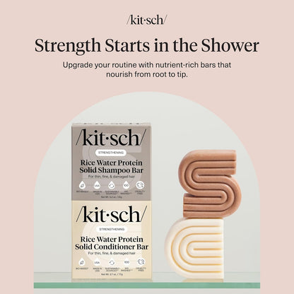 Rice Water Shampoo Bars For Stronger, Healthier Hair