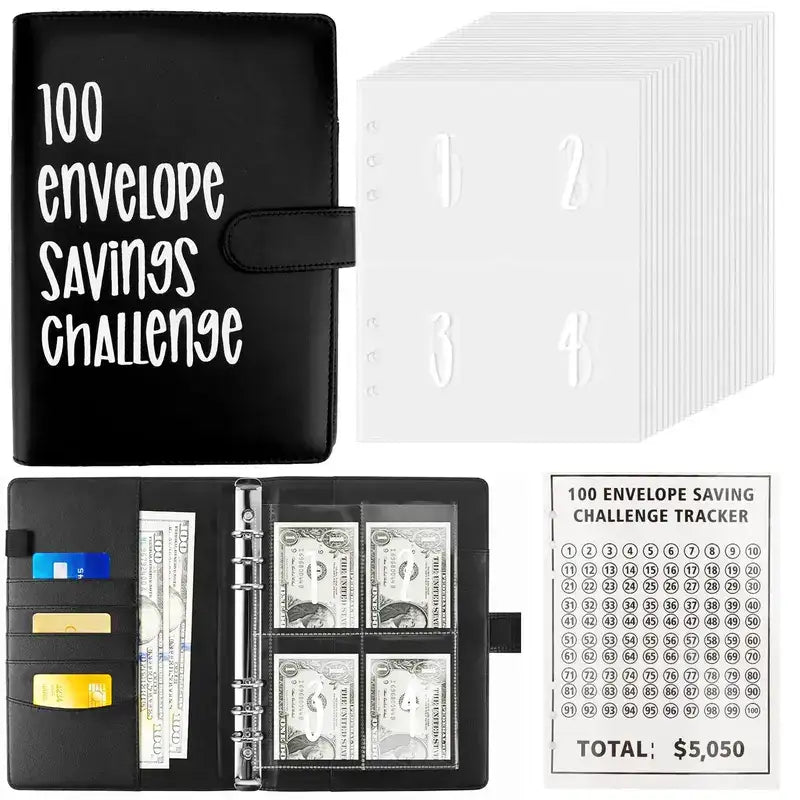 Hit Your $5,050 Goal with the Fun & Effortless 100-Envelope Challenge
