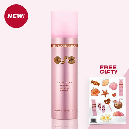 Bronze Veil Setting Spray – 16-Hour Waterproof Lock For Instant Sun-Kissed Glow