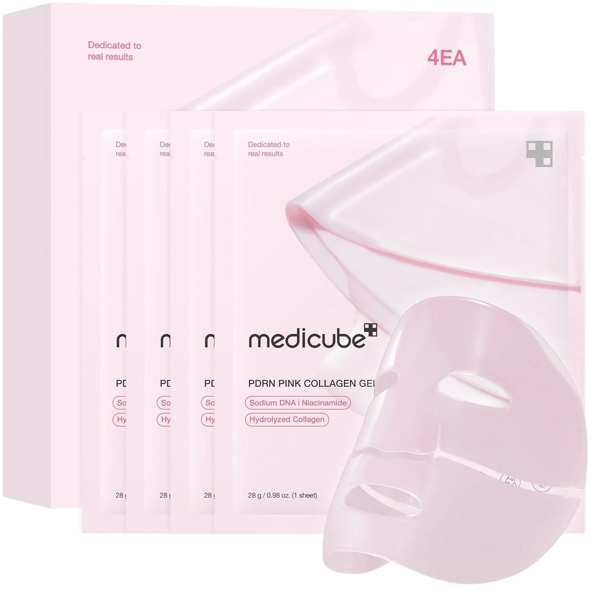 PDRN Pink Collagen Gel Mask – Color-Changing Absorption For Overnight Glass Glow