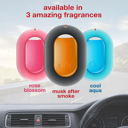 Hanging Car Air Freshener Gel – Advanced Spill-Proof Membrane For Odor Elimination
