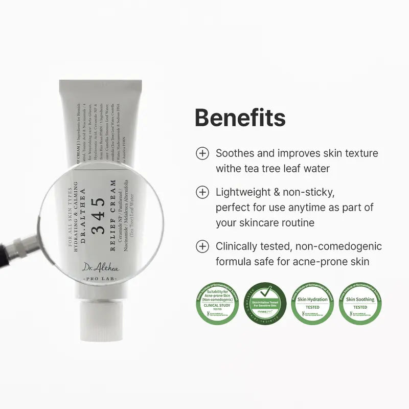 Relief Cream – Multi-Layer Barrier Repair For Clear Flawless Skin