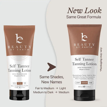 Tanning Lotion Self Tanner - Get a Flawless Natural Sunless Glow Without Streaks