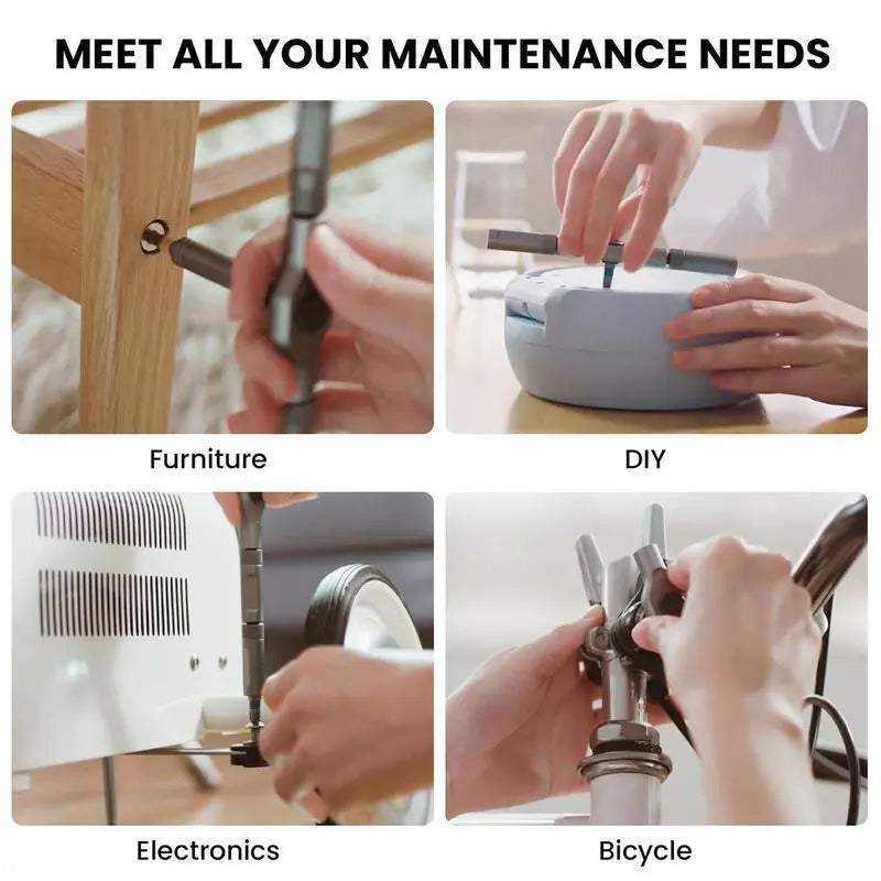 Ratchet Screwdriver – 24-In-1 Transformable T-Handle For Effortless Home & Gadget Repair