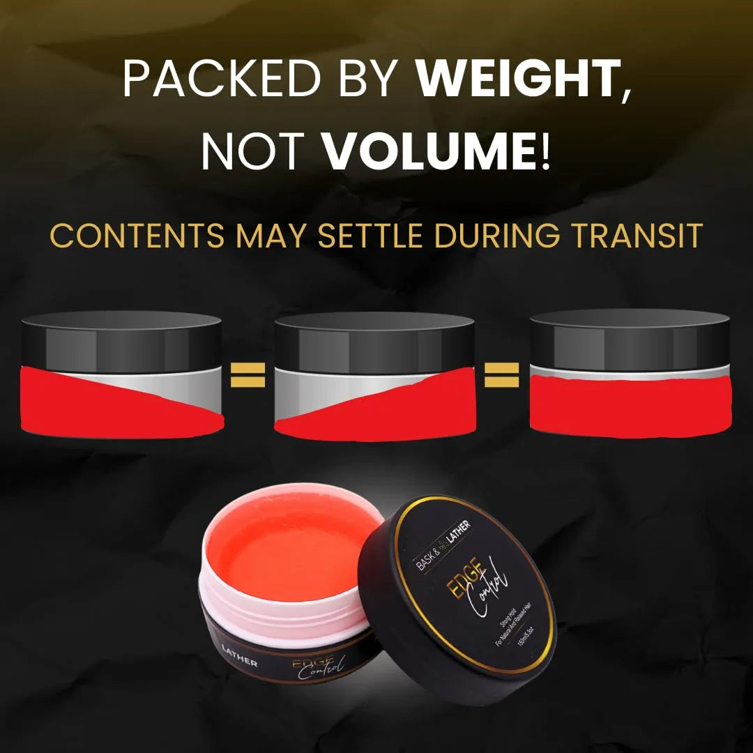 Strong Hold Edge Control Gel - Slay Your Edges Safely With 48H Extreme Hold & Zero Flakes!