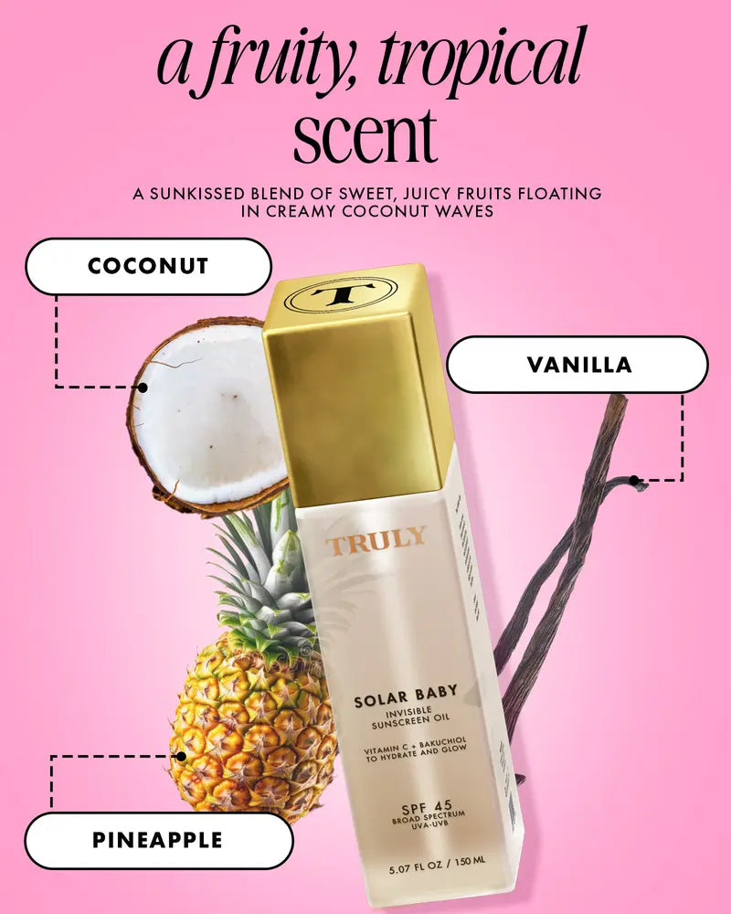 Sunscreen Oil – Truly Invisible SPF 45 Shield For Ultimate Hydrated Glow