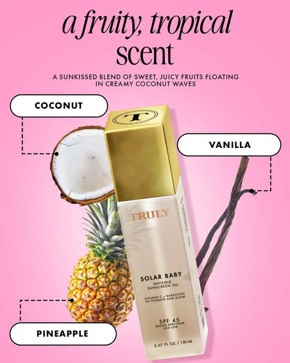 Sunscreen Oil – Truly Invisible SPF 45 Shield For Ultimate Hydrated Glow