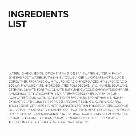 Deep Hydrating Rice & Ginseng Nourishing Face Cream