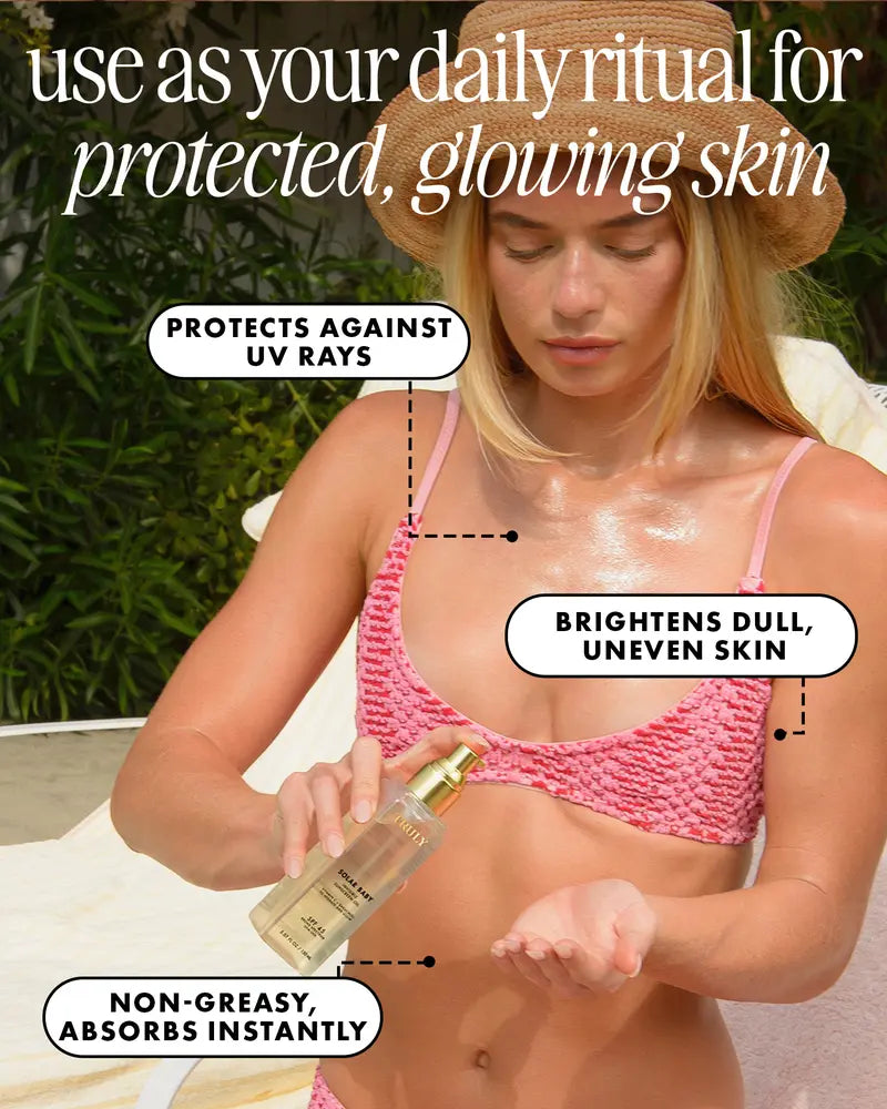 Sunscreen Oil – Truly Invisible SPF 45 Shield For Ultimate Hydrated Glow