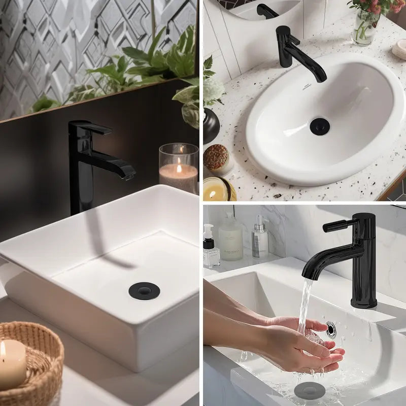 Sink Drain Strainer – 3-in-1 Removable Anti-Clogging Basket For Clog-Free Protection