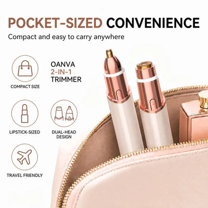 Facial Hair Remover – Touch-Activated Painless For Silky-Smooth Skin
