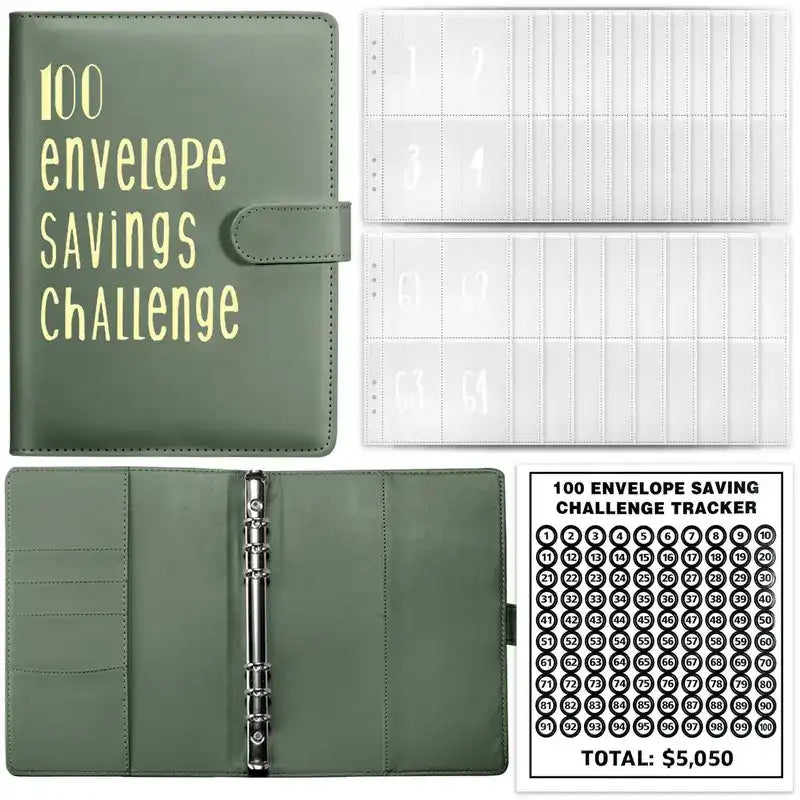Hit Your $5,050 Goal with the Fun & Effortless 100-Envelope Challenge