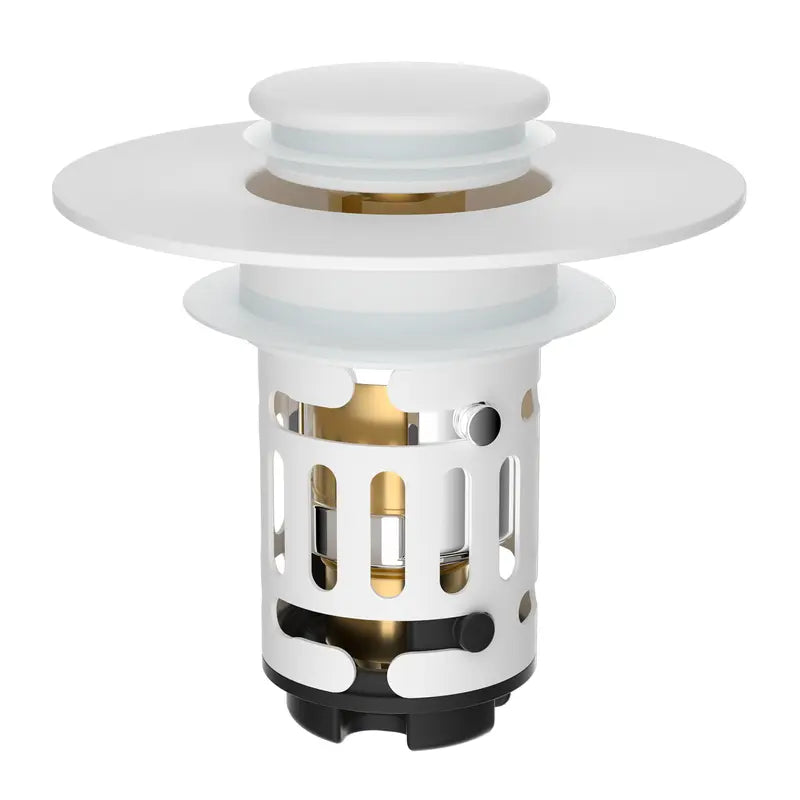 Sink Drain Strainer – 3-in-1 Removable Anti-Clogging Basket For Clog-Free Protection