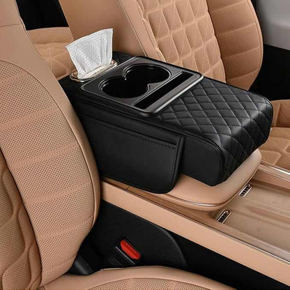 4-in-1 Console Armrest Cover - Drive in Total Comfort with Instant Reach Storage