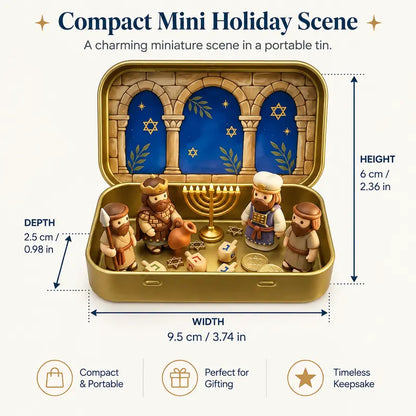 Pocket Size Mini Nativity Scene Set