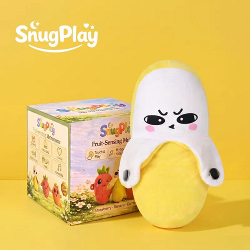 Squeeze & Laugh: Musical Fruit Plushie Set