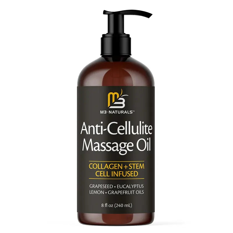 Firming Body Massage Oil with Collagen & Stem Cell – Helps Smooth the Appearance of Cellulite & Improve Skin Texture