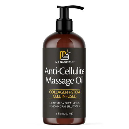 Firming Body Massage Oil with Collagen & Stem Cell – Helps Smooth the Appearance of Cellulite & Improve Skin Texture