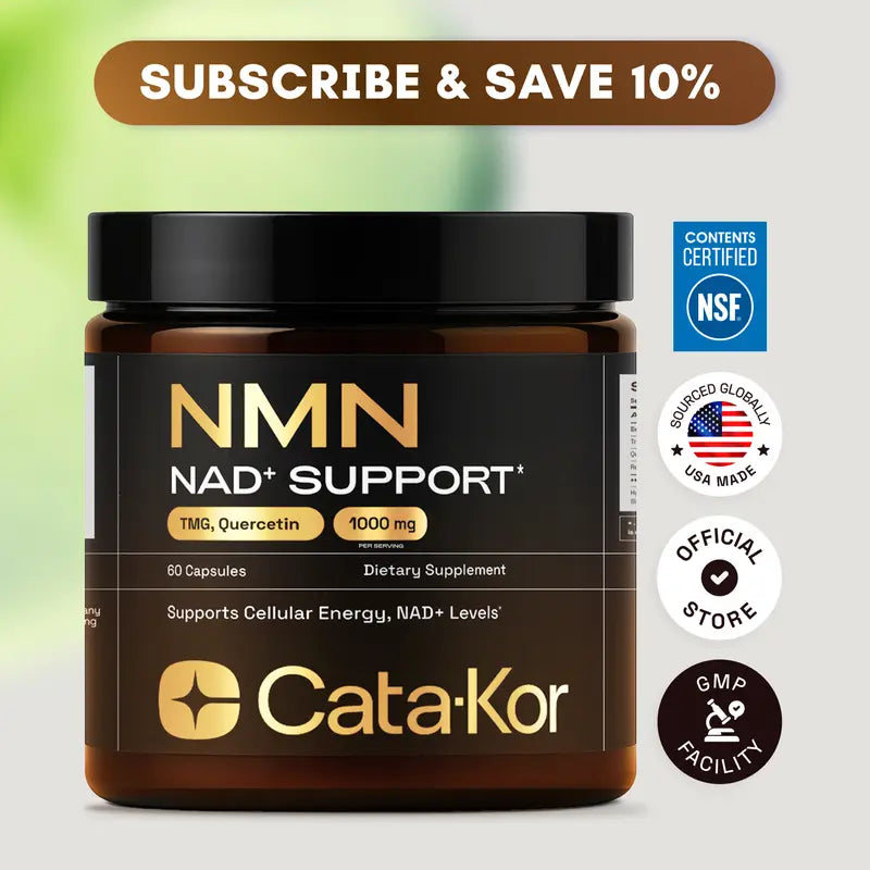 NMN Supplement – 1000mg 4-In-1 Synergistic Complex For Cellular Energy & Healthy Aging