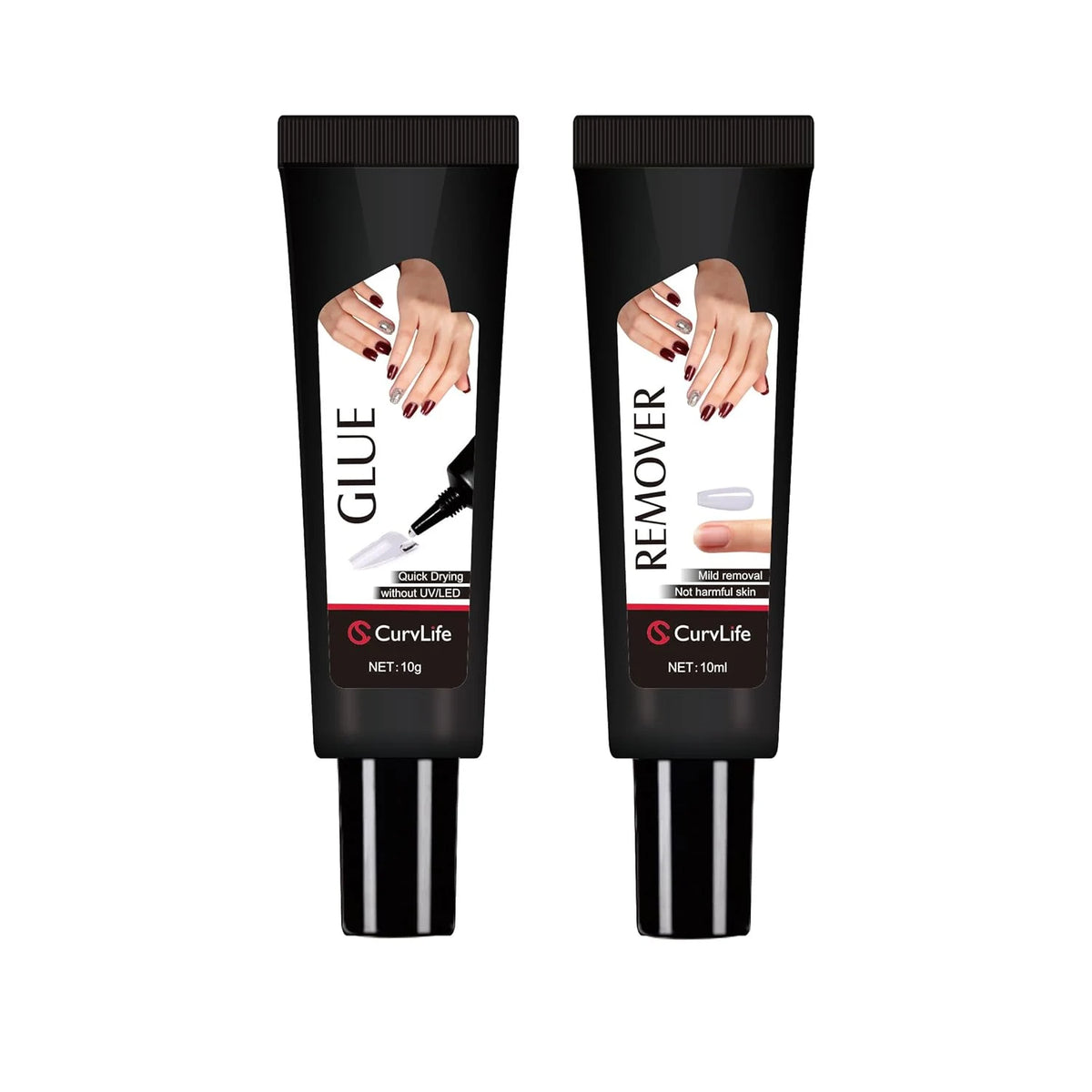 Semi-Solid Nail Glue – No UV Lamp Needed For Instant Salon-Quality Press-Ons