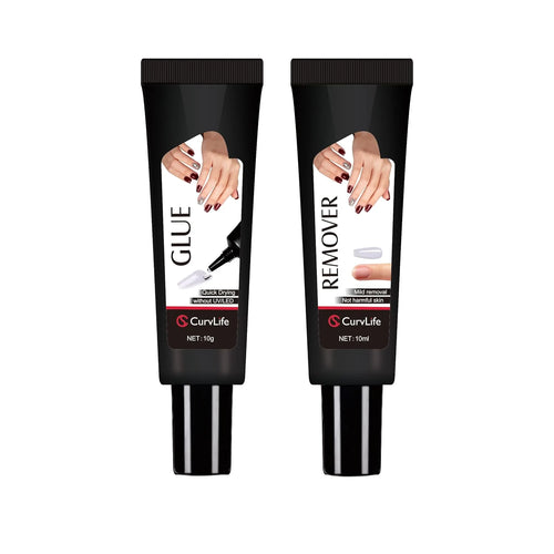 Semi-Solid Nail Glue – No UV Lamp Needed For Instant Salon-Quality Press-Ons