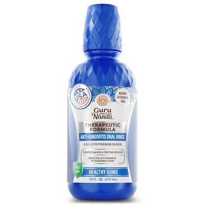 Healthy Gums Mouthwash – 0.05% CPC Anti-Gingivitis Formula For Healthy Gums & Zero Bleeding