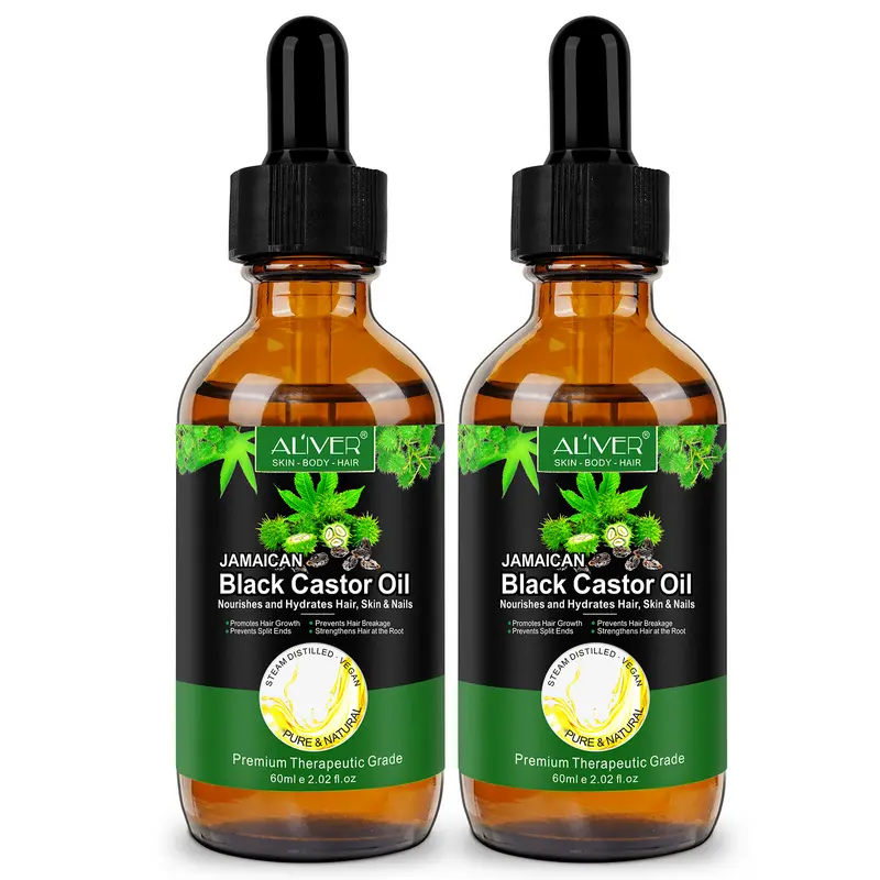 Jamaican Black Castor Oil for Stronger-Looking Hair, Softer Skin & Healthier-Looking Nails