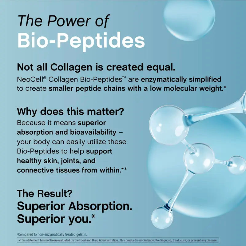 Collagen Bio-Peptides Powder – Advanced Hydrolyzed Grassfed Formula For Radiant Skin, Strong Nails & Joint Vitality