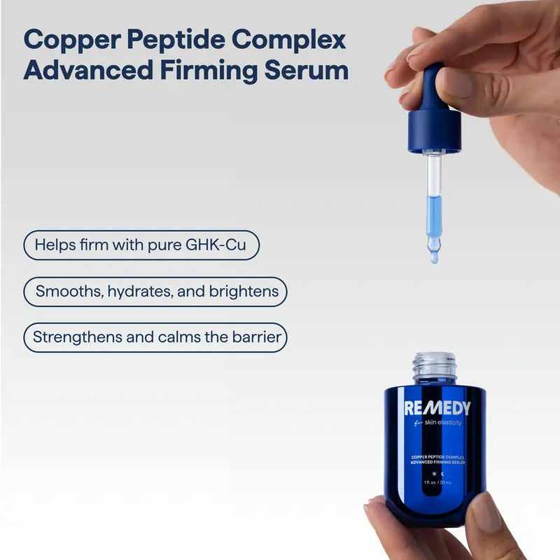 Copper Peptide Firming Serum – Pure GHK-Cu Complex For Instant Firmness & Elasticity