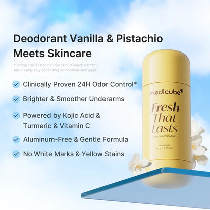 Deodorant Stick – Kojic Acid & Turmeric Formula For 24H Fresh & Brightened Underarms